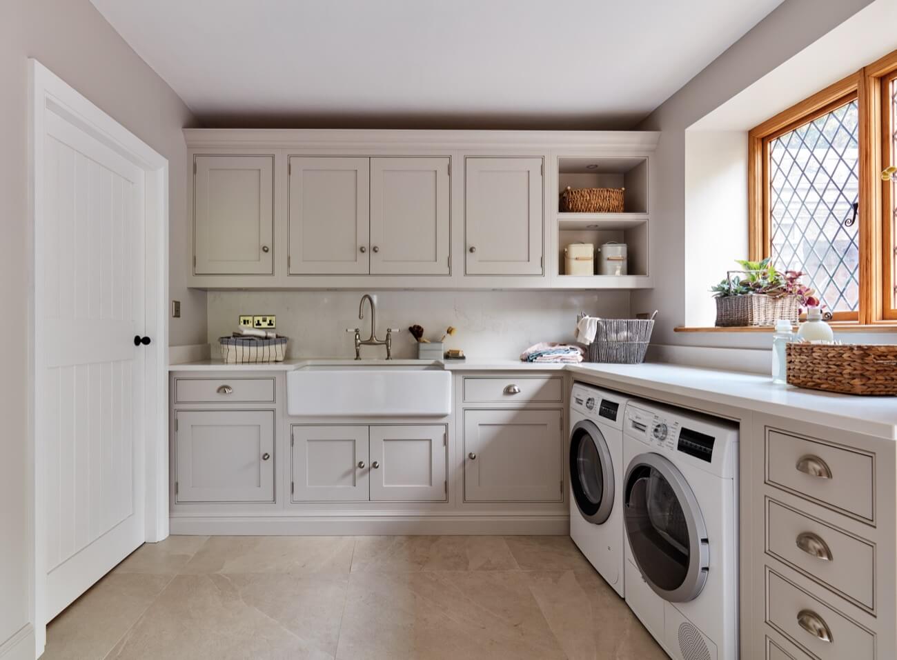 laundry room cabinets