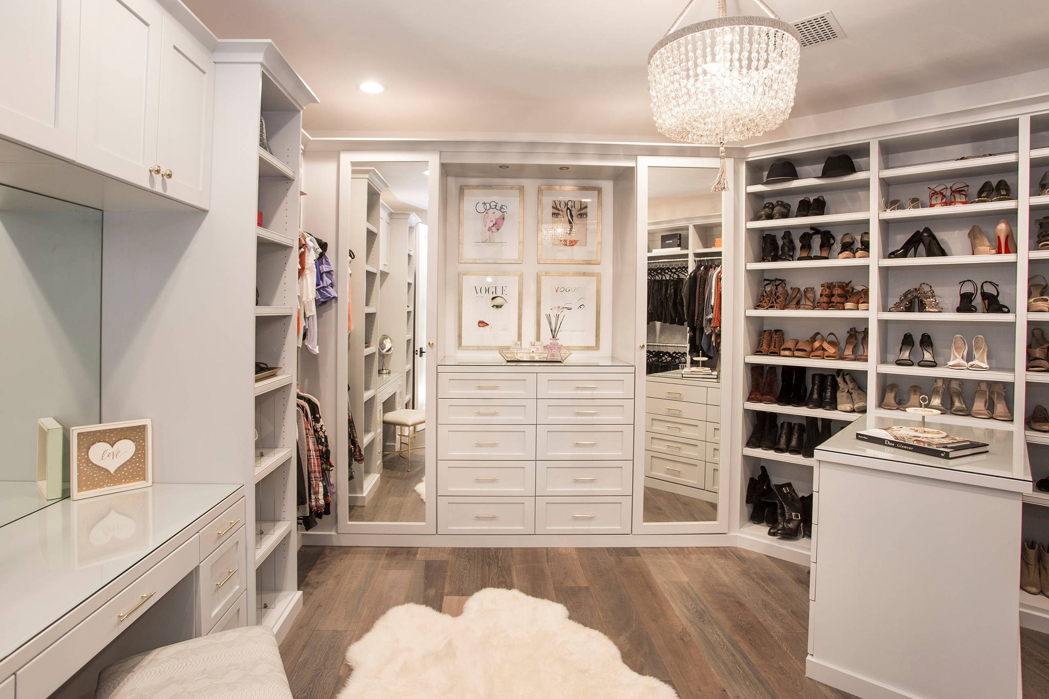 his and hers closet
